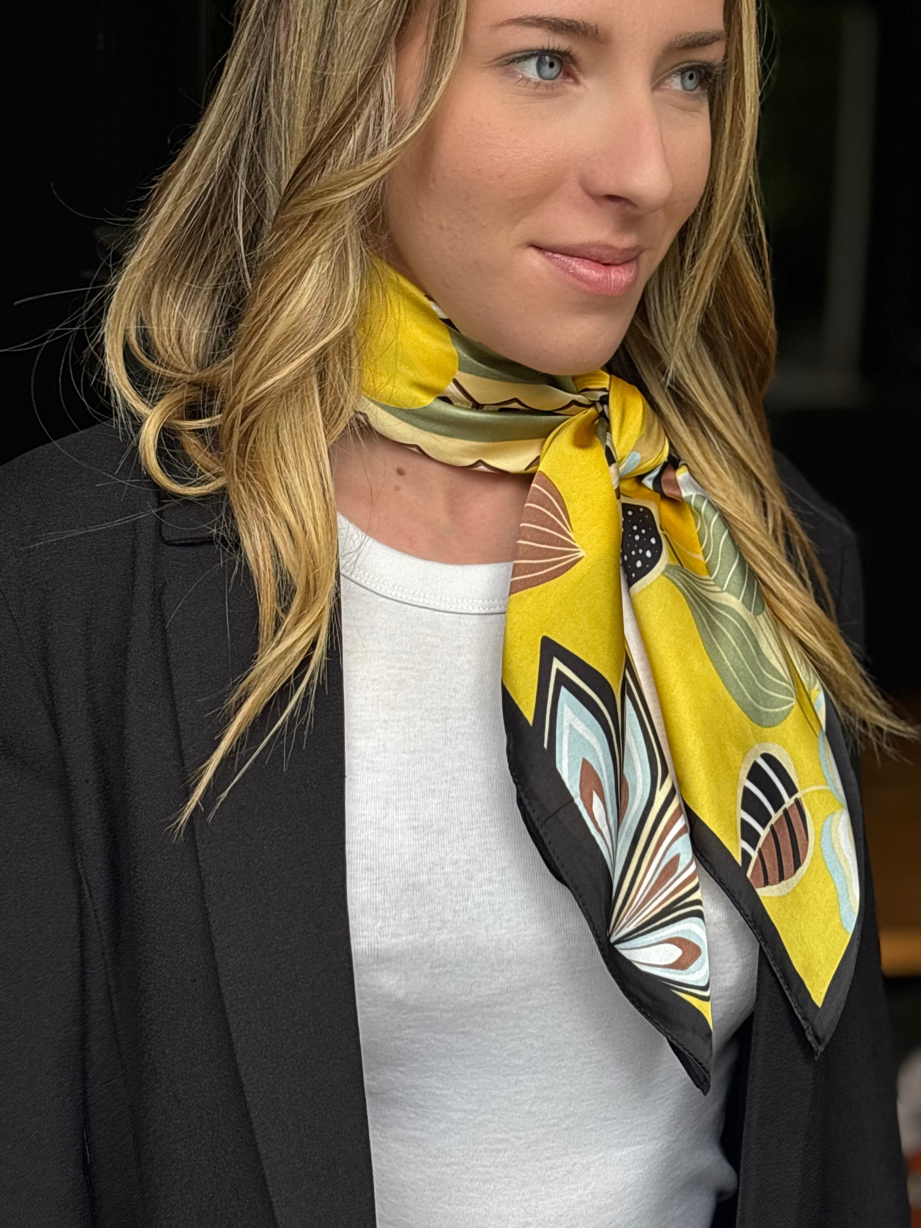 Carré Capsule 70 - jaune