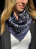Carré L’iconique bandana - bleu marine